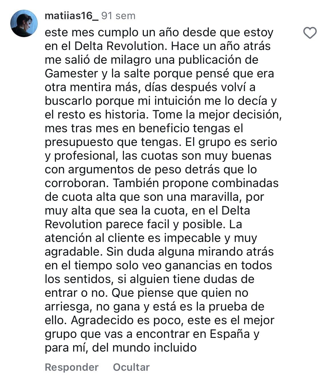 Testimonio cliente 1