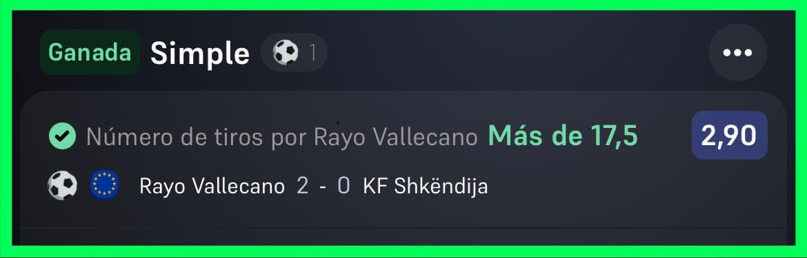 Tiri Rayo Vallecano